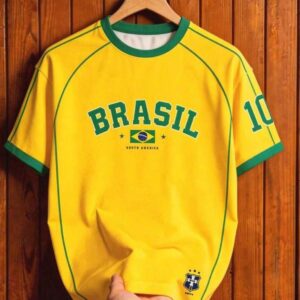 Brazil Football T-Shirt NO.10
