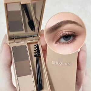 SHEGLAM Puff Brow Palette-Brown